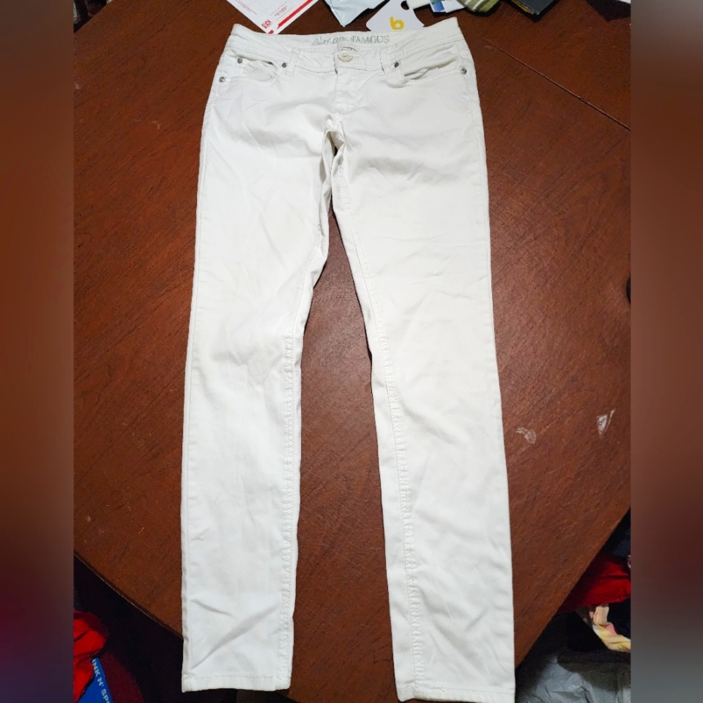 Almost Famous White Skinny Jeans